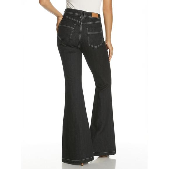 Boden Women’s Black Flare Jeans — Size 18L - Picture 4 of 9